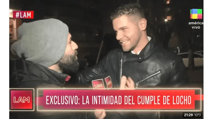 Locho fue entrevistado por LAM.