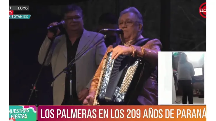 La desafortunada frase de uno de Los Palmeras en pleno recital: "Colón es como los violadores"