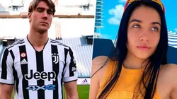 Una estrella de la Juventus se quiso chamuyar a María Becerra ¡en pleno vivo!
