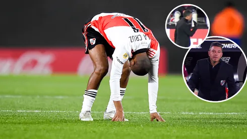 Gallardo reveló el motivo del cruce con De La Cruz y fue contundente: "Decidí sacarlo"