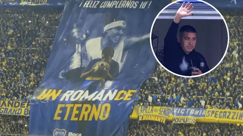 VIDEO | La Bombonera, rendida con Román: el emotivo homenaje a Riquelme al minuto 10