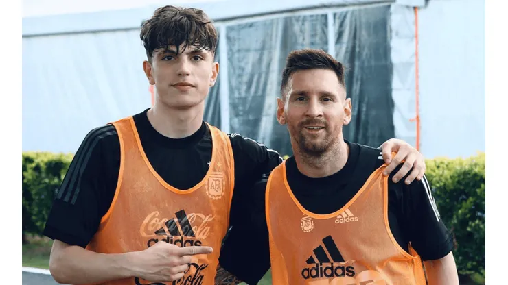 Garnacho y una historia para Messi.