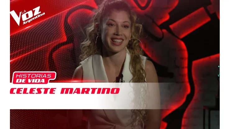 Celeste Martino pasó las Audiciones a Ciegas.