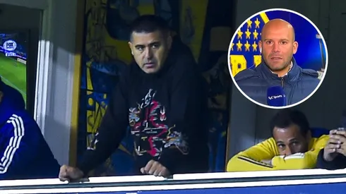 Riquelme estalló contra un periodista por la renovación de Salvio: "El pelado ese que no sé el nombre"