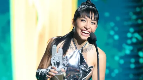María Becerra se llevó el premio Top Rising Star Femenino