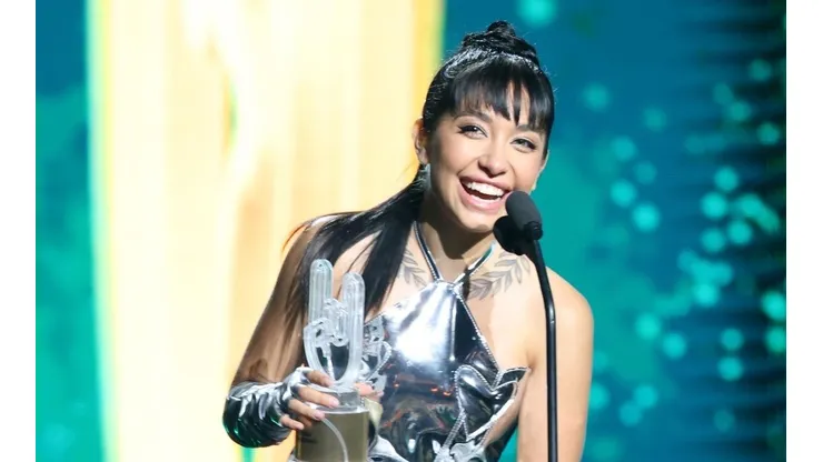 María Becerra se llevó el premio Top Rising Star Femenino