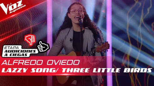 Alfredo Oviedo pasó las Audiciones a Ciegas.