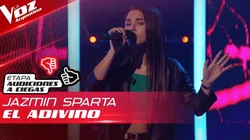 Jazmín Sparta cantó "El adivino".