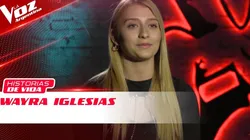 Wayra Iglesias se presentó en las Audiciones a Ciegas.