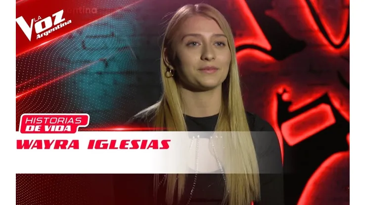 Wayra Iglesias se presentó en las Audiciones a Ciegas.
