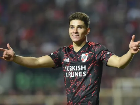 Sana costumbre: todos los partidos en los que Julián Álvarez participó en al menos 4 goles de River