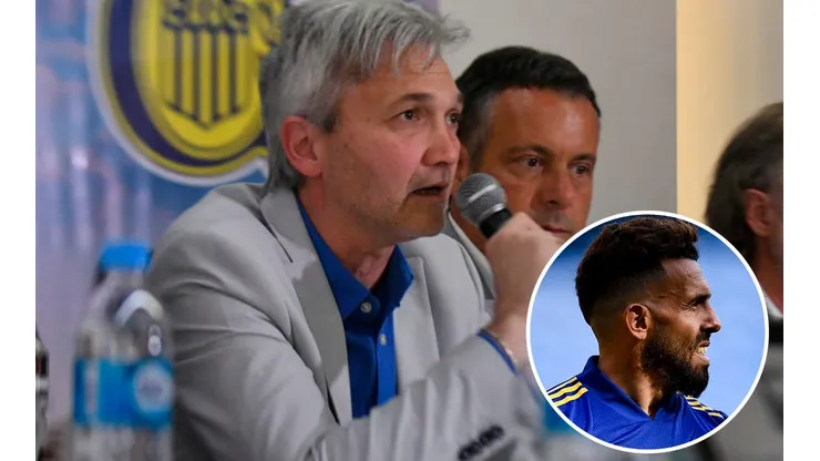 Confirmado: Rosario Central tomó una decisión tras reunirse con Tevez
