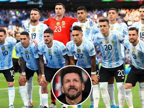 Sorpresa en Europa: Simeone quiere a un titular de la Selección para el Atlético Madrid