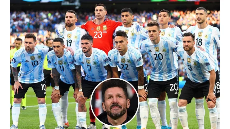 Sorpresa en Europa: Simeone quiere a un titular de la Selección.