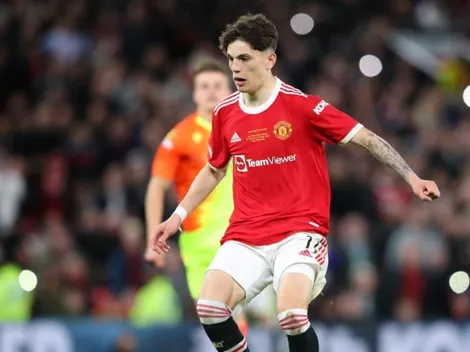 Para sacar chapa: la historia que subió Garnacho con sus ídolos