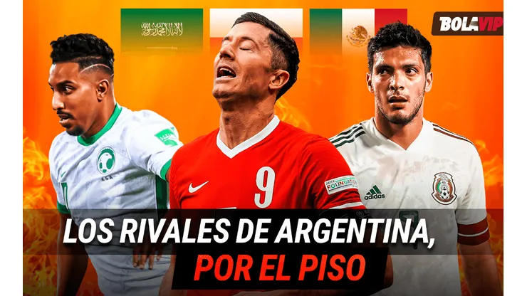 Sonríe Scaloni: la pésima actualidad de los rivales de Argentina en el Mundial