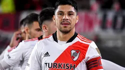 Enzo Pérez, suplente en la visita de River a Colón