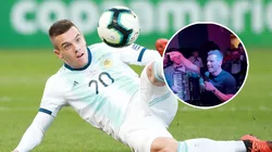 Lo Celso cantó desaforadamente una canción de la Scaloneta.