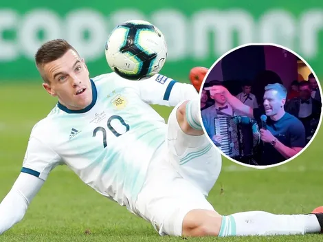 VIDEO | Lo Celso cantó desaforadamente una canción de la Scaloneta: "Quiero ser campeón mundial"
