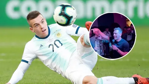 Lo Celso cantó desaforadamente una canción de la Scaloneta.