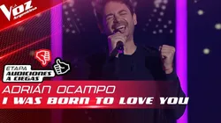 Adrián Ocampo ingresó a La Voz.