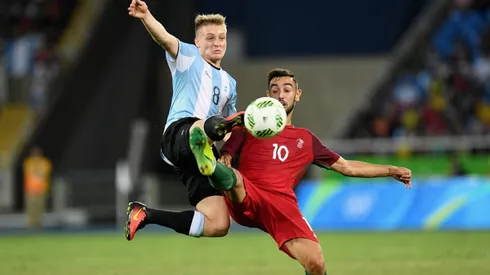 Ascacibar y la chance de llegar a Boca que ilusiona a su familia.