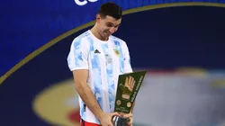 Dibu Martínez confesó el motivo de su festejo tras atajarle el penal a Yerry Mina.