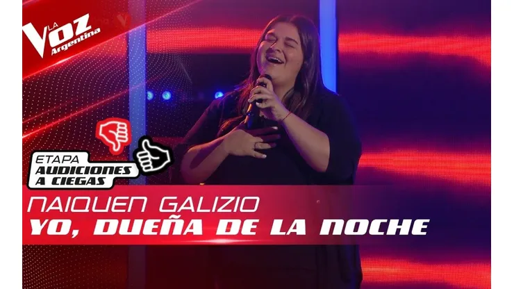 Naiquen Galizio cautivó al jurado.