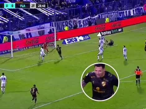 VIDEO | El gesto de Mauro Zárate en el gol de Platense a Vélez