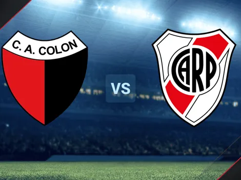 Colón de Santa Fé vs. River por la Liga Profesional: Día, Hora y Canales de TV