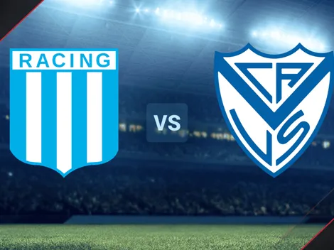 Racing vs. Vélez Sarsfield por la Liga Profesional: Día, Hora y Canales de TV