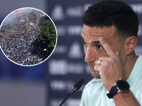 El tuit de Scaloni que nadie vio venir y se hizo viral: "Importa el sentimiento"