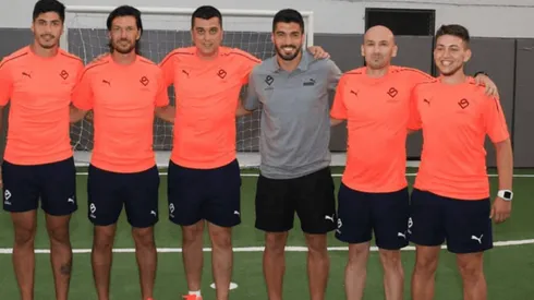 Diego (izquierda), hermano de Luis Suárez.