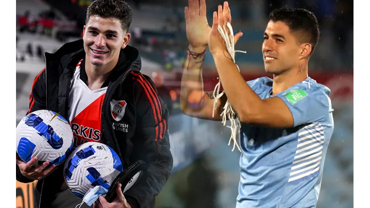 A Julián Álvarez le preguntaron por la posible llegada de Suárez a River: su contundente respuesta