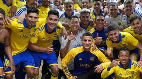 Unidos: la foto del plantel de Boca antes del partido contra Central Córdoba