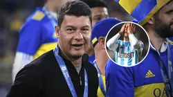 El video de Battaglia que los hinchas de Boca usan para cargar a Racing.