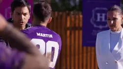 El Chino Leunis se cruzó con Martín Salwe.