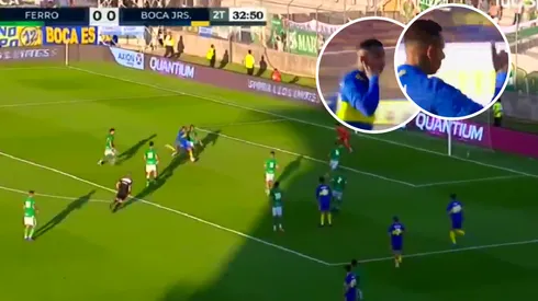 VIDEO | En medio del pedido de detención, Villa anotó para Boca y metió un polémico festejo