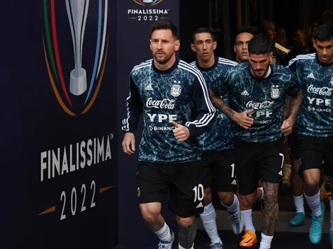 "Fua, el Diego": la foto de Messi en Wembley que se hizo viral por un increíble detalle