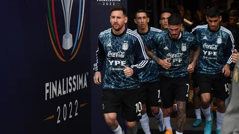 La foto de Messi en Wembley que se hizo viral por un increíble detalle.