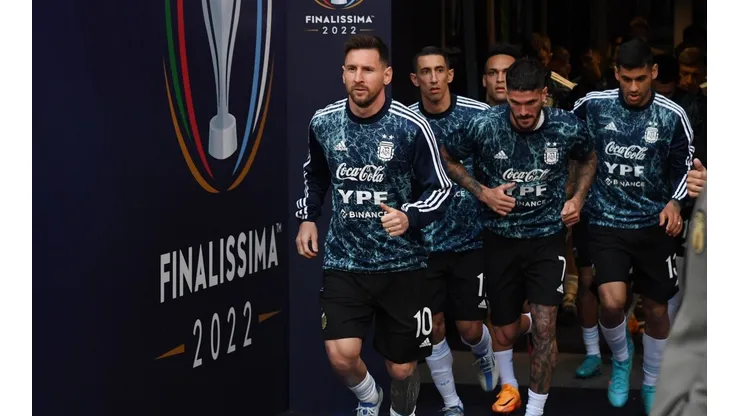 La foto de Messi en Wembley que se hizo viral por un increíble detalle.
