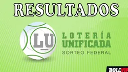 Lotería Unificada | Resultados y números ganadores
