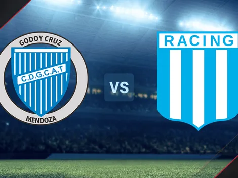 Godoy Cruz vs. Racing por la Liga Profesional: Día, Hora y Canales de TV