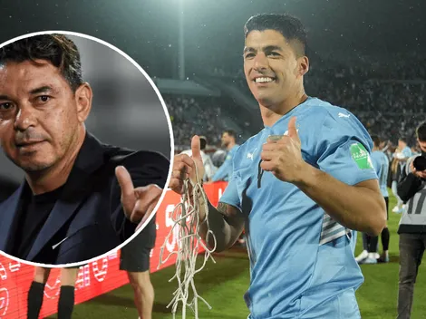 Se dio: revelan que Gallardo se comunicó con Suárez en pleno interés de River en sumarlo