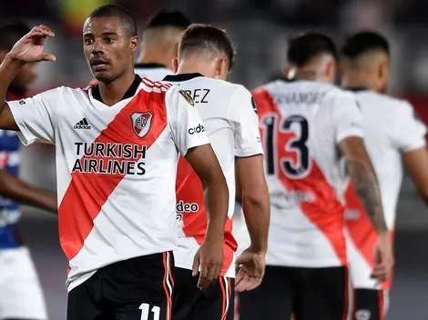 De la Cruz rompió el silencio y se refirió a su posible salida de River: "Ya estamos..."