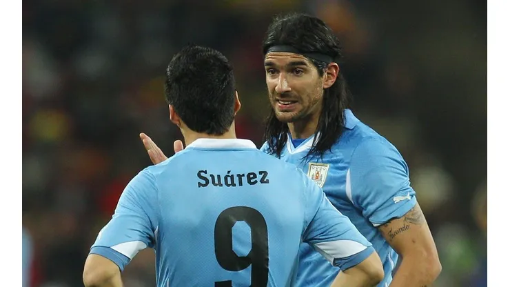 Abreu habló de Suárez y River.
