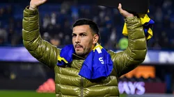 Paredes y su noche en La Bombonera.