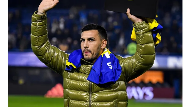 Paredes y su noche en La Bombonera.