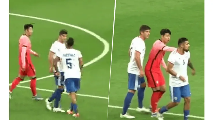Diaz, casi a las manos con un compañero.