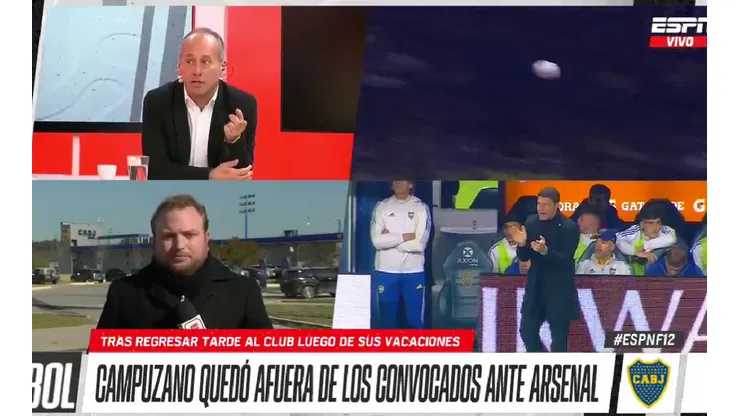 Martín Costa afirmó que "hubo cortocircuitos" entre un jugador de Boca y el Consejo del Fútbol